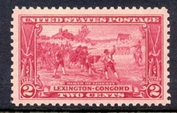 US 618 Two-cent Lexington-Concord