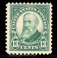 US 622 13-cent Harrison