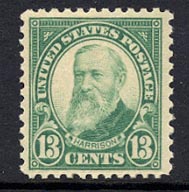 US 622 13-cent Harrison