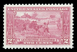 US 618 Two-cent Lexington-Concord