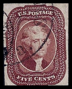 US 12 5 Cent 1856 Jefferson