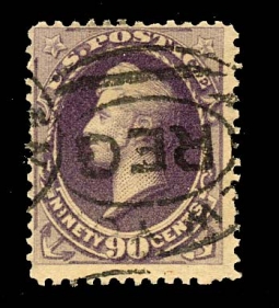 US 218 1888  90-cent Commodore Perry
