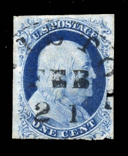 US 9 One-cent Franklin Type IV