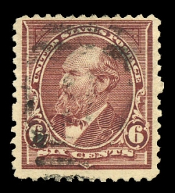 US 256 Six-cent Garfield