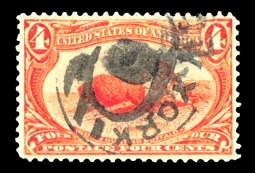 US 287 4-Cent Indian Hunting Buffalo