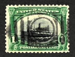 US 294 Pan Am Expo, One-cent Steamship