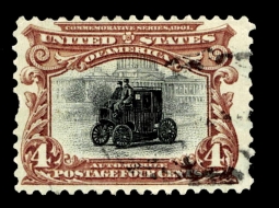 US 296 Four-cent Electric Auto