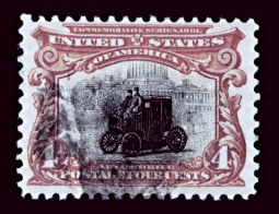 US 296 Four-cent Electric Auto