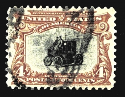 US 296 Four-cent Electric Auto
