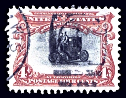 US 296 Four-cent Electric Auto