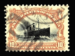 US 299 Ten-cent Ocean Steamer