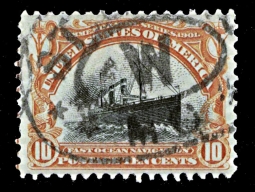 US 299 Ten-cent Ocean Steamer